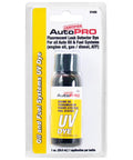 Oil And Fuel System UV Dye Leak Detection For Cars And Trucks One Use Pro Grade Leak Locator in retail packaging.