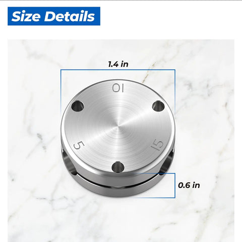 Pressure Regulator Weight For All American Pressure Canners 10.5 Quart Through 41.5 Quart Fits 910 915 921 925 930 941 Models Delivers 18 PSI Steam Release, size 1.4 x 0.6 in