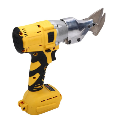 Top Shelf Cordless Metal Shears With Brushless Motor, 400Nm Torque Battery Powered Electric Sheet Metal Cutter, ergonomic grip
