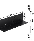 Heavy Duty Raised Garden Bed Corner Brackets For 12 To 24 Inch Beds Screws Included 11 By 3 By 3 Inches Black Powder Coated Steel Outdoor Ready