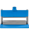 12 Inch Shop Press Brake Attachment For 12 To 20 Ton Hydraulic Workshop Presses, 90 Degree Bend, Blue Heavy Duty Metal Fabrication