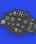Instrument Panel Set For One Forty Eight Scale Policarpov I 16 Type 24 Plastic Model Kit Look Series Painted Resin Dashboard