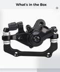 Aluminum Alloy Mechanical Disc Brakes With Universal A B Mount and Three Point Steel Drive for mountain road and folding bikes