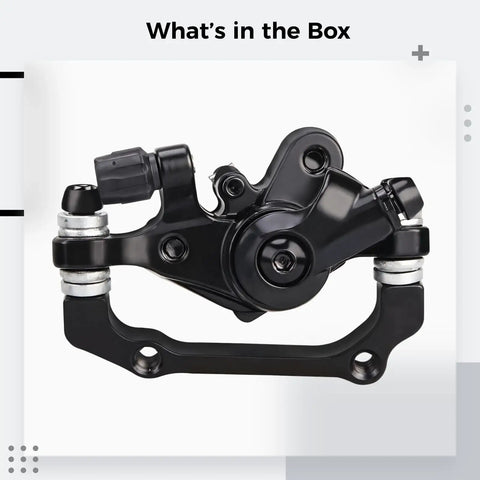 Aluminum Alloy Mechanical Disc Brakes With Universal A B Mount and Three Point Steel Drive for mountain road and folding bikes