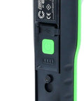 Heavy Duty Led Work Light With Plug And Play Charging Station Dimmable Pro Grade, showing side view with buttons and charging port.