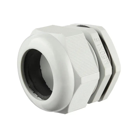10 Pack M50 Waterproof Nylon Cable Gland Joint Adjustable Connector For 32-38 mm Cable Wire, IP68 Rated, side view