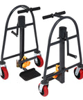 Heavy Duty Furniture Mover Dolly With 1100 Lbs Capacity Easy Glide Industrial Moving Platform with four swivel casters and sturdy handles.