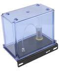 3L Cnc Coolant Tank For Router Milling Machine With Integrated Filter System Transparent Water Box Reservoir showing clear body and mesh trap.