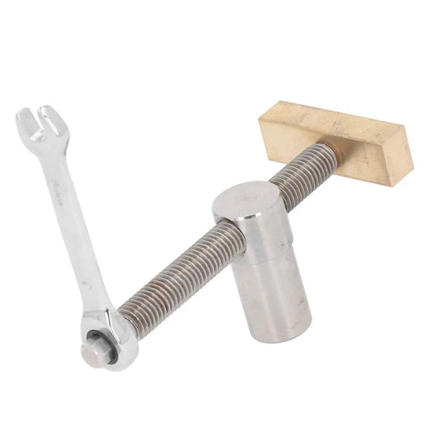 19mm Woodworking Desktop Clip Bench Dog Clamp Pro Grade Stainless Steel Brass Alloy Fast Fixed Workbench Fixture
