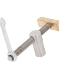 19Mm Woodworking Desktop Clip Clamp For Bench Dog Holes Stainless steel brass aluminum alloy build with wrench