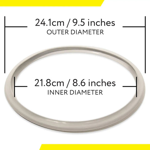 9 Inch Fagor Pressure Cooker Replacement Gasket Pack Of 2 Silicone Sealing Ring For Most Fagor Stovetop Models Durable Food Grade