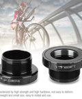 30mm External Bottom Bracket For 30mm Cranks Compatible With Rotor And Race Face External Socket Fit For Road Bikes