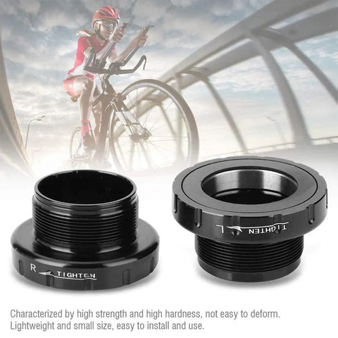 30mm External Bottom Bracket For 30mm Cranks Compatible With Rotor And Race Face External Socket Fit For Road Bikes