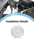 Installation of Beefed-Up Odyssey Coolant Reservoir Cap For 2011 2012 2013 2014 2015 2016 2017 Replacement 19102-RV0-A00 19102RV0A00