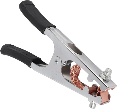 Heavy Duty 500A Welding Ground Clamp With Rubber Sleeve For Superior Conductivity And Safety Pro Grade Welding Clamps For Industrial And Home Use Built Tough For Demanding Projects