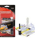 All Vehicles Windshield Chip And Crack Repair Kit For Cars And Trucks Auto Glass Repair Set in package and components display