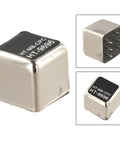 600 To 600 Audio Isolation Transformer For Balanced To Unbalanced Conversion, silver metal casing with model HT-9696 visible