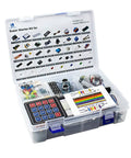 Noob Friendly Arduino Starter Kit For R3 Mega2560 Mega328 Nano With Step By Step Tutorial in plastic case with components visible