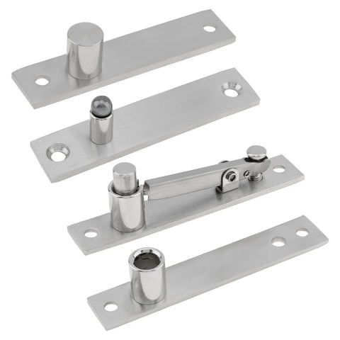 Heavy Duty Stainless Steel Door Pivot Hinge For Wood Doors Hidden 360 Degree Rotation Revolving Door Hardware components