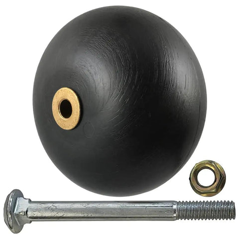 Outdoor Aftermarket Deck Wheels With Hardware Four Pack For Cheetah And Cougar Lawn Mower Replacements Five Inch Diameter