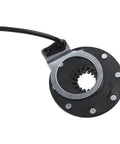 Smooth Shift 3-Pin E-Bike Power Assist Sensor Connector With Weatherproof Seal And Eight Magnets For Rock Solid Stability And Precise Pedal Aid On Any Trail Or Highway Ride Today, 50g metal sensor