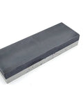 Dope Arkansas Novaculite Knife Sharpening Stone Set With Soft Medium And Surgical Black Ultra Fine Grains, 6 x 2 x 1 Inches, side view