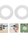 Stainless Steel Flat Washers 100 Pcs Set 8x14x0.1mm Spindle Shims Metal Spacers for Door Knob Maintenance and Home Hardware Quiet Operation Easy Install DIY Repair Kit, thin washers