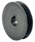 V Belt Pulley 3/4 Inch Bore 3.05 Inch OD Single Groove Cast Iron Mechanical Pulley For A 3L And 4L V Belts With Standard Keyseat 3/16 X 3/32 Inch Static Balanced For Quiet Reliable Drive