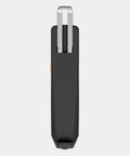 Side view of Wireless Thermal Imaging Camera For iPhone And Android with carrying pouch and USB C cable