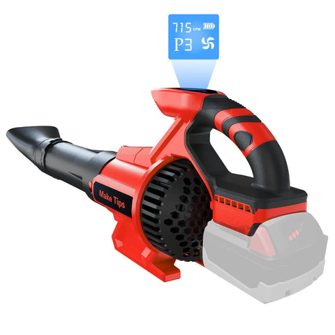 Cordless Leaf Blower With M18 Battery System, High Power Brushless Motor Delivers Up To 715 CFM And 150 MPH, LED Display