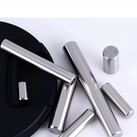 Sturdy 304 Stainless Steel Cylindrical Locating Dowel Pin Set For Mechanical Assembly, Fixed Shaft Pins, Round Solid Rods, Size 3x36 Mm.