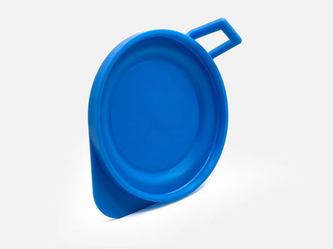 BMW Mini Windshield Washer Fluid Reservoir Cap Direct Fit Replacement For 2005-2019 Models, blue cap with handle