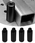 Built Tough Fixture Pin 5/8 Inch By 1 Inch Press Fit For Welding Tables Cryogenically Treated Carbon Steel Black Zinc Plated