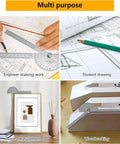 Digital Angle Finder Protractor Ruler With Straight Shot Zero To One Eighty Degree Range And Four Inch Tape for precise angle measurement in woodworking.