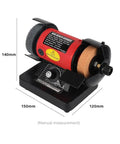 150 Watt Mini Bench Grinder And Polisher For Jewelry Crafting and Jade Engraving, compact design with adjustable speed control.