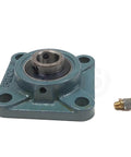 Single UCF204-12 pillow block insert bearing OEM replacement sealed ball unit for linear slide systems with black housing