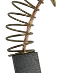 Fix That Janky Spark Carbon Brush Replacement Set Eight Pack Motor Repair Parts Revives Lazy Startups Fits Most Power Tools. Single carbon brush with spring.