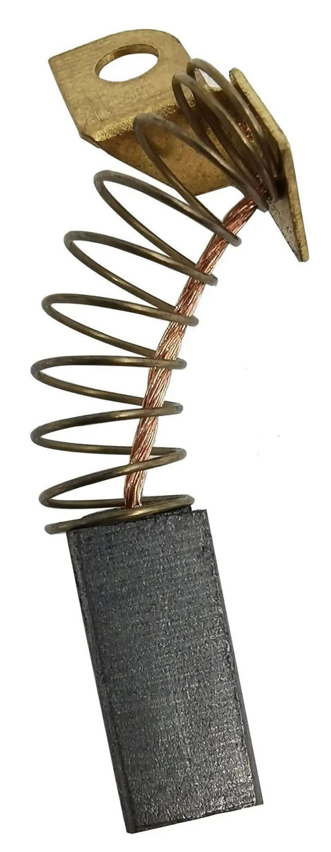 Fix That Janky Spark Carbon Brush Replacement Set Eight Pack Motor Repair Parts Revives Lazy Startups Fits Most Power Tools. Single carbon brush with spring.