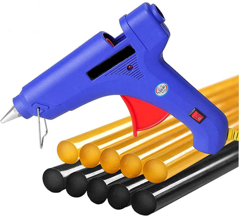 Fast Heating 100W Hot Glue Gun With 10 High Adhesion Glue Sticks For Car Dent Repair And DIY Crafts Great For Home Improvement
