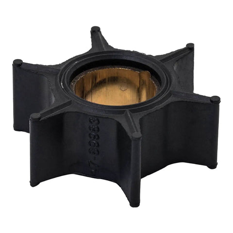 Impeller from Upper Water Pump Repair Kit For Older Mercury And Mariner 40 To 70 HP 2 Cycle Outboards 7 Piece Set