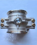 Heavy Duty Truck Engine Aftertreatment Spare Parts And Accessories Exhaust Throttle Valve For Diesel Trucks Beefed Up Replacement Component Easy Install High Performance Exhaust Control Valve For Tough Workloads, showcasing metal construction in a close-up view.