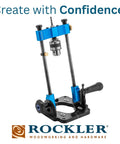 Handy Drill Guide For Hand Drills Portable Drill Press Adapter With 0 To 60 Degree Adjustable Angle Protractor Chuck Key