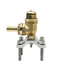 Boomless Spray Nozzle For ATV Sprayers With Brass Size 10 And Size 12 Orifices, Ultra Portable Spot Sprayer Attachment For Lawn And