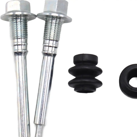 Upgrade Your Forklift Performance With This Heavy Duty Rear Brake Caliper Slider Pin Kit Bcf1446A Designed For T30 Models From 2000 To 2007 Built Tough For Daily Warehouse Hustle And Reliable Lift Truck Maintenance Work Today. steel brake slider pins with rubber boots for forklift caliper repair