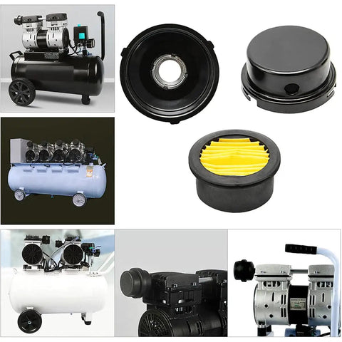Variety of air compressors and Two Pack 20mm Air Compressor Silencer Filter With Half Inch Thread Intake Noise Muffler