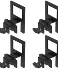 Heavy Duty Adjustable Anti Slip Mattress Grippers For Bed Frame, four steel slider clamps for securing mattresses.