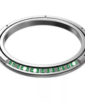Heavy Duty Cross Roller Ring RA17013 Slewing Bearing For Industrial Robot Arms And Rotary Tables close-up view showing precision design and steel material.