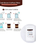 Cold Brew Filter Bags 100 Pack For Home Use Disposable Coffee Brewing Bags Measuring 11.25 x 13 Inches brewing instructions