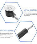 heavy-duty soft close cabinet hinge with metal material and rust-resistant support rod for durability