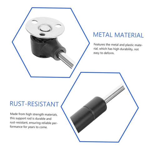 heavy-duty soft close cabinet hinge with metal material and rust-resistant support rod for durability